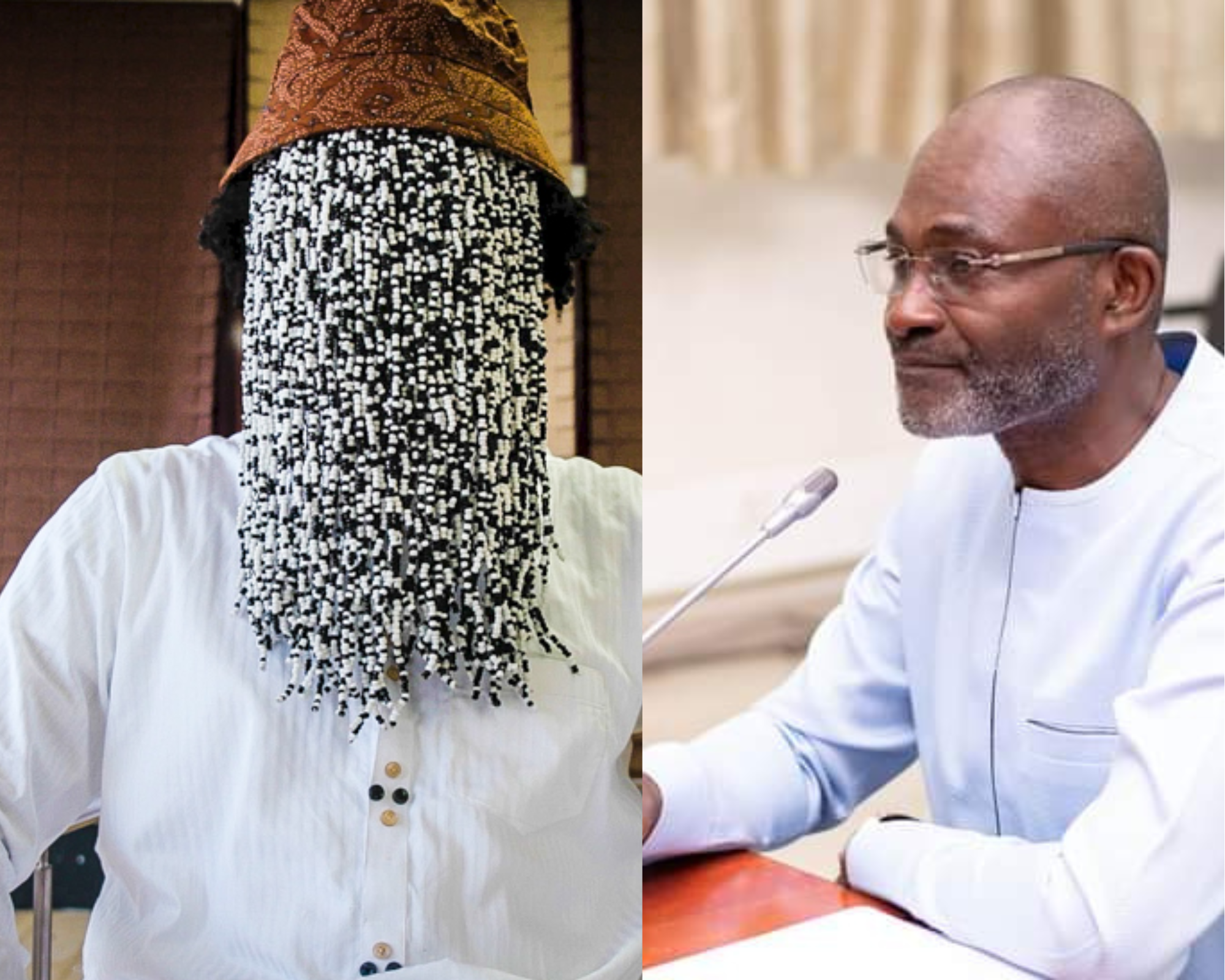 grid of Anas Aremeyaw Anas and Kennedy Agyapong