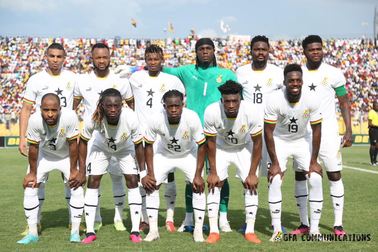 Black Stars lineup against Angola in Kumasi in AFCON qualifying match