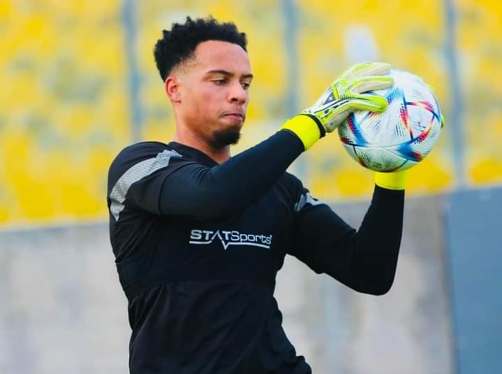 Black Stars goalkeeper Jojo Wollacott