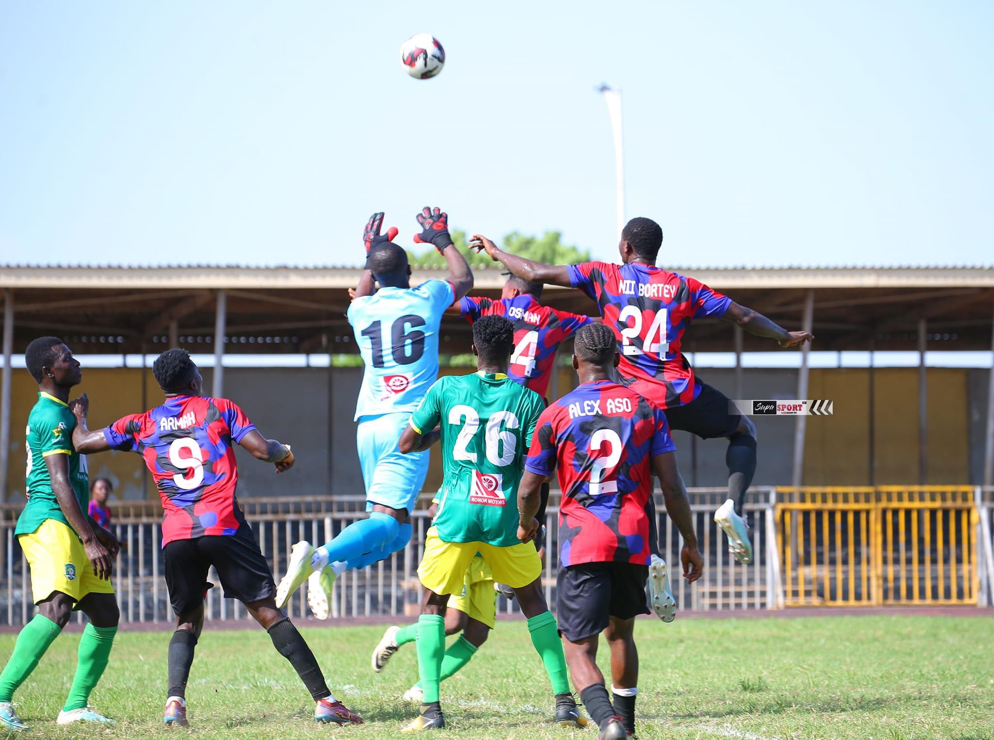 Legon Cities vs Aduana Stars in Premier League