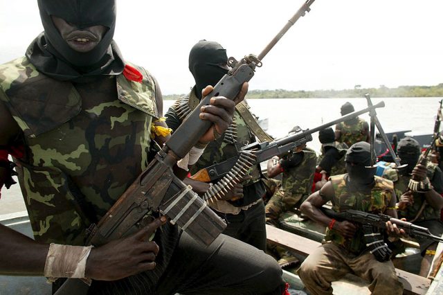 Gunmen in Nigeria