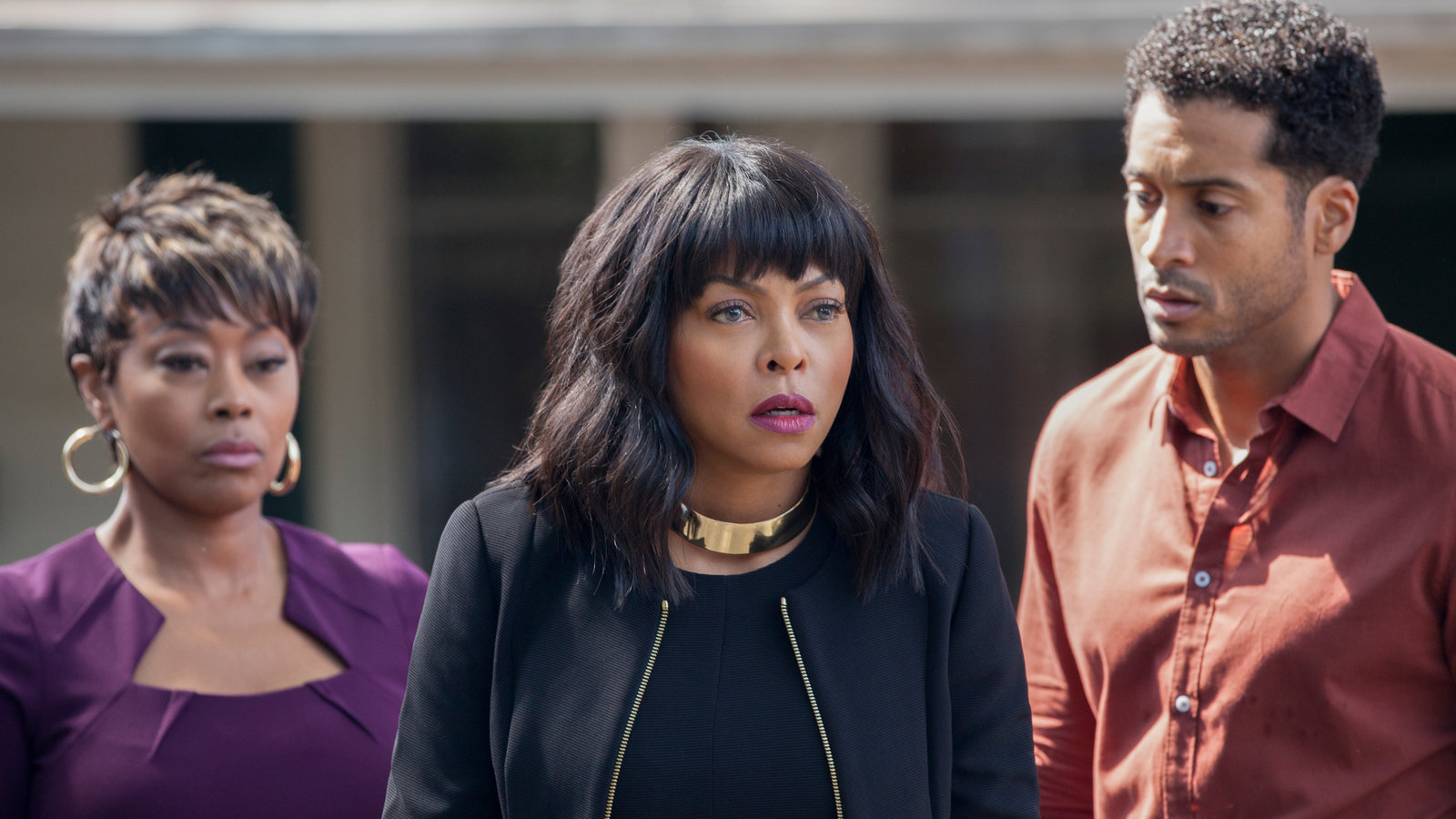 Taraji P. Henson, center, with Ptosha Storey, left, and Nelson Estevez in Acrimony.