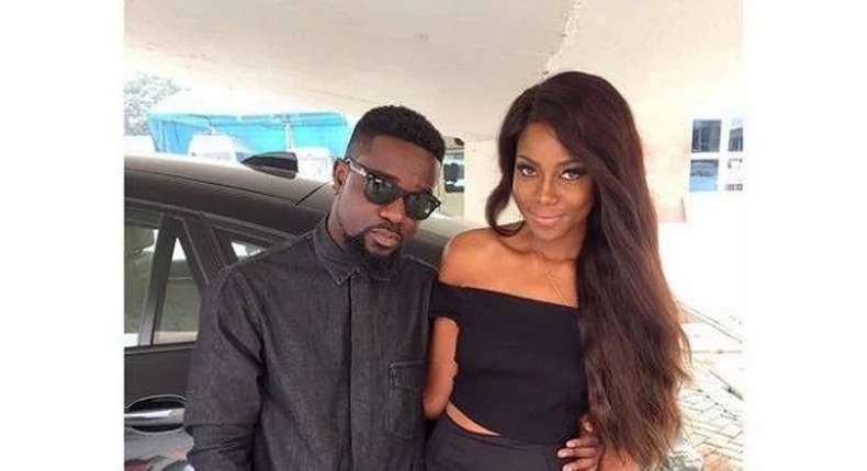 Yvonne Nelson with Sarkodie