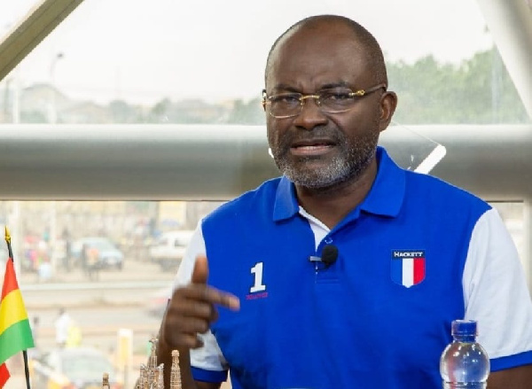 Kennedy Agyapong is one of the contenders to replace Akufo-Addo through the NPP primaries in November 2023