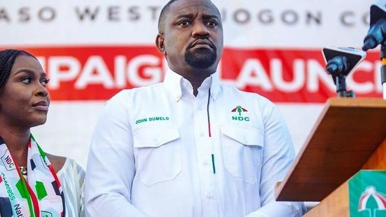 John Dumelo is the parliamentary candidate of the NDC for Ayawaso West Wuogon for the 2024 elections