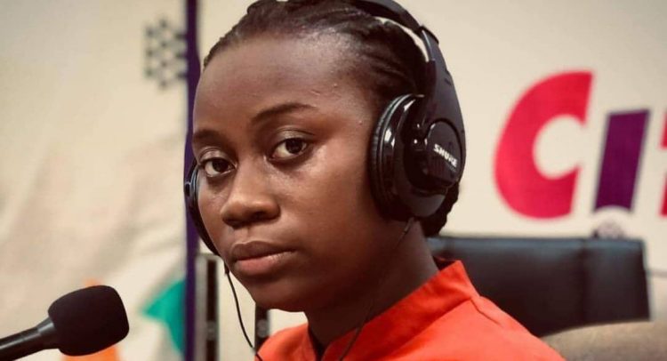 Akosua Otchere - a journalist with Citi FM/TV who was attacked by NDC youth