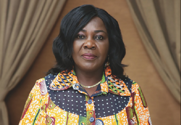 Cecilia Dapaah - former Sanitation Minister