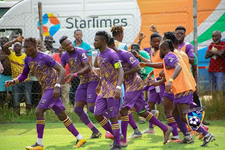 Medeama SC players