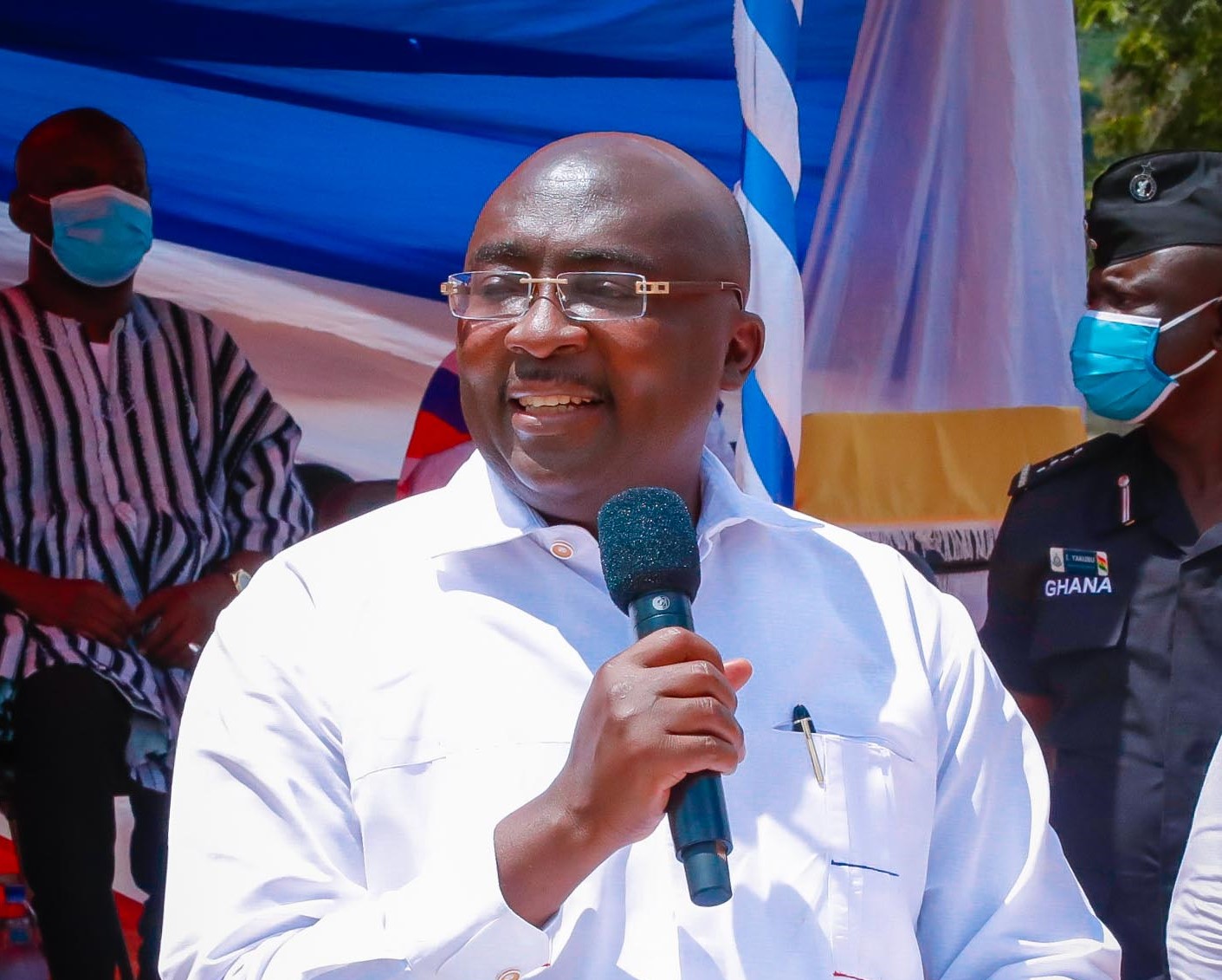 Vice President Dr Mahamudu Bawumia during a party rally