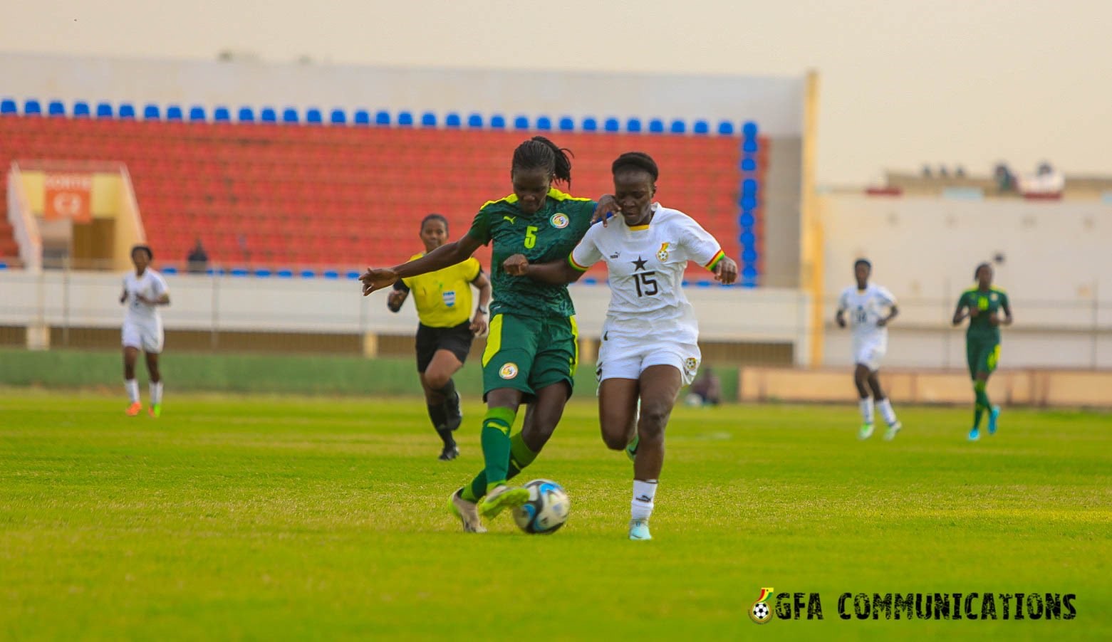 Black Princesses vs Senegal during an U-20 Women's World Cup qualifier.