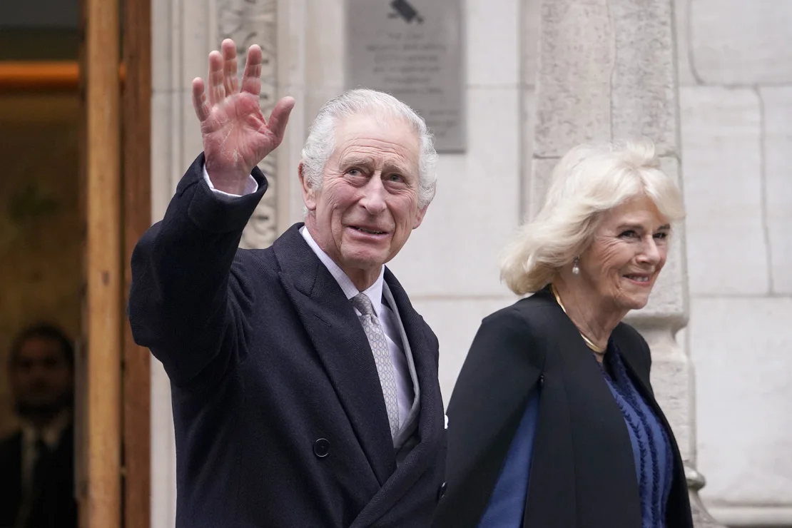 Charles and Camilla left The London Clinic in central London last week, following the King's stay in the hospital for a benign prostate procedure.