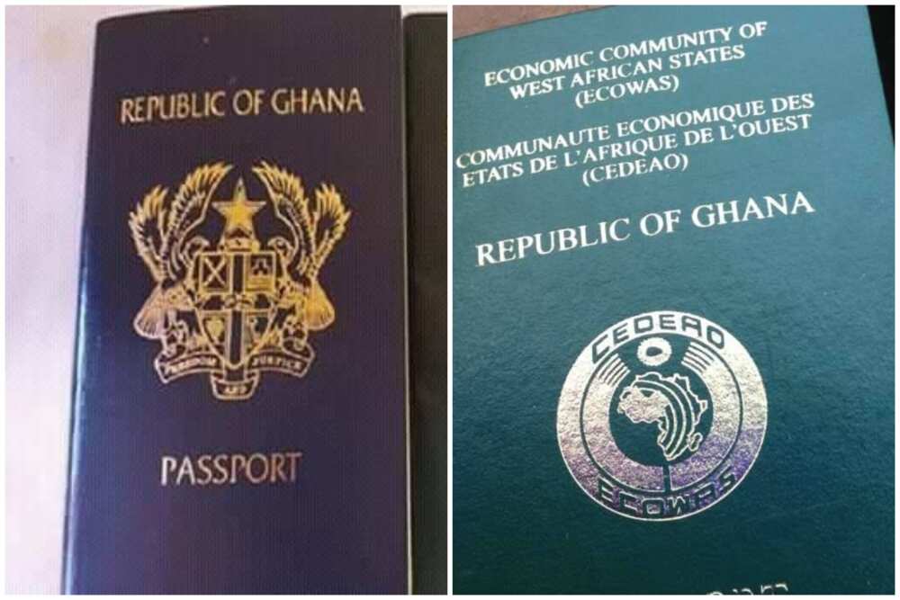 Ghanaian passport booklets