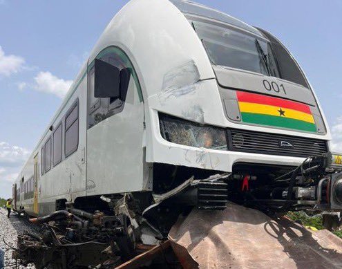 a picture of the new train that involved in the accident