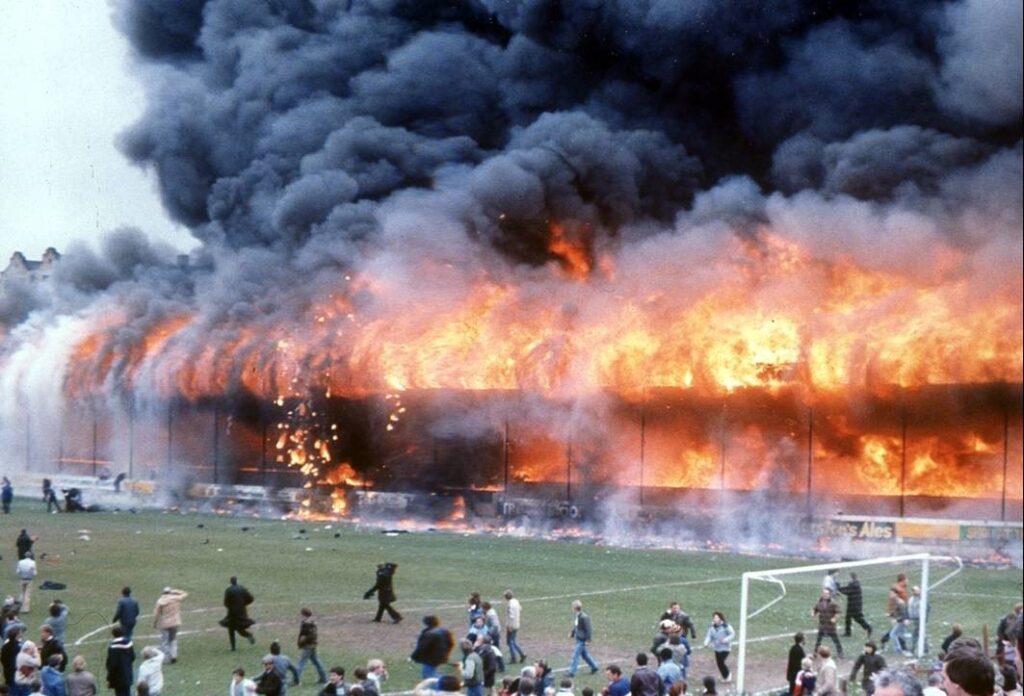 Bradford Stadium Fire disaster is one of the saddest moments in football history