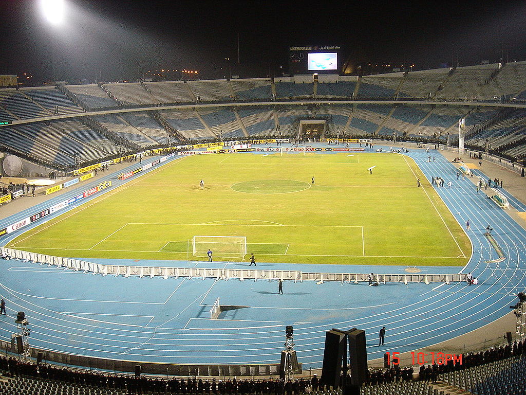 Cairo International Stadium in Egypt